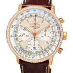 BREITLING Navitimer B01 Chronograph Automatic 41MM Diamond Bezel Men's Watch